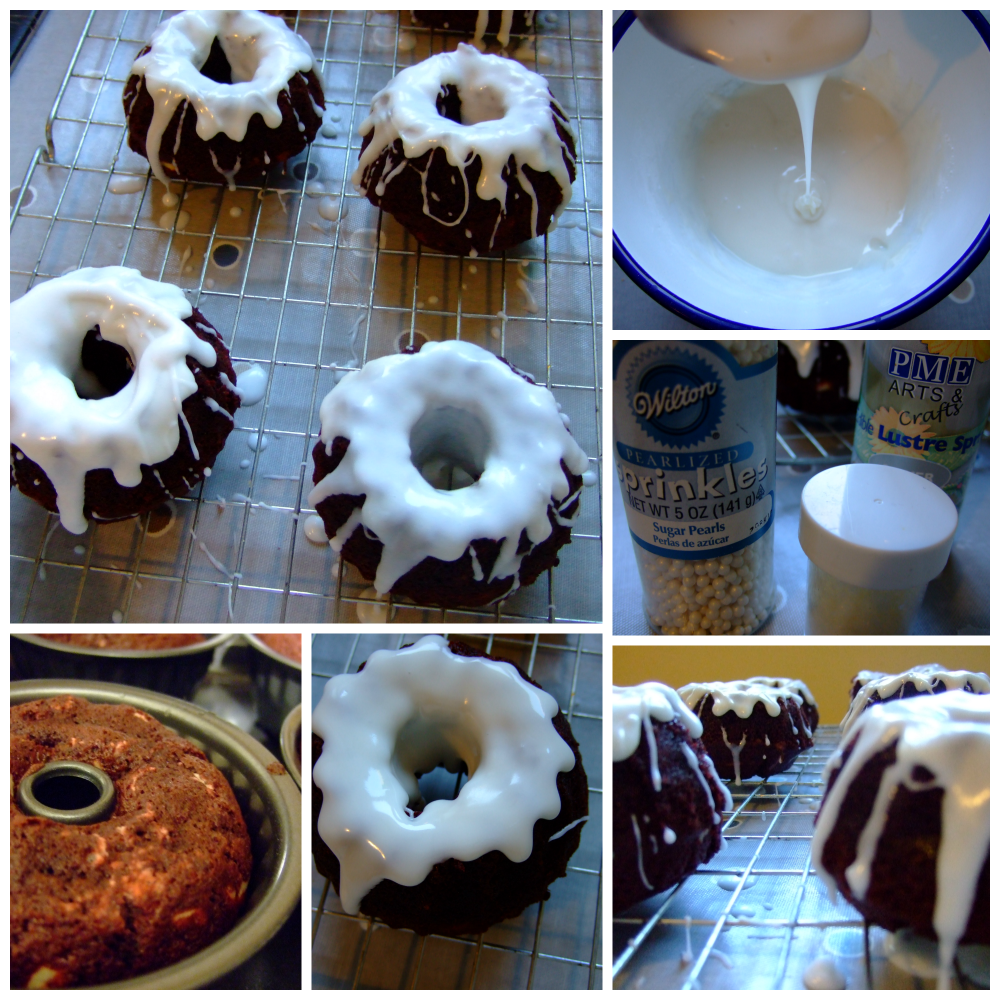 Decorating bundt cakes