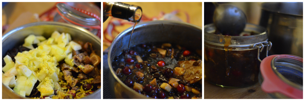 Making the mincemeat