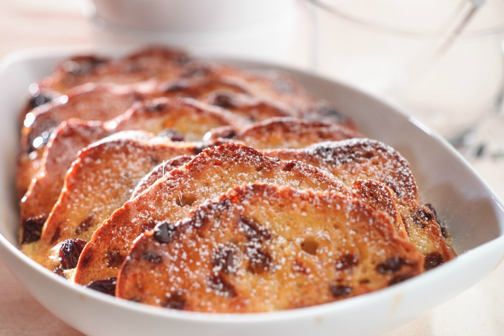 Fruit Soda Bread and Butter Pudding