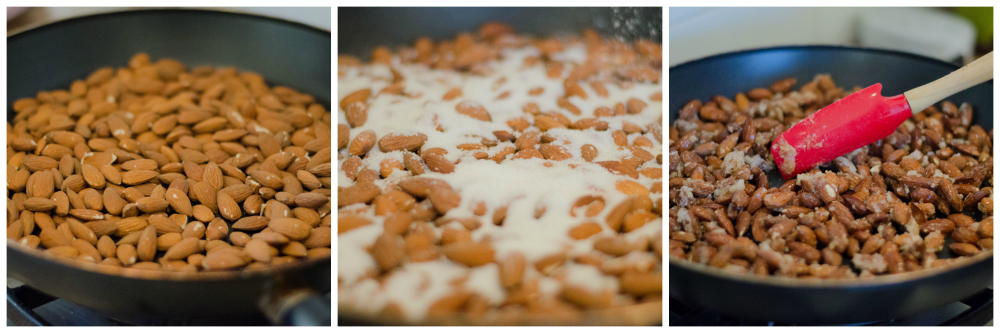 making candied nuts