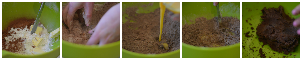 chocolate dough